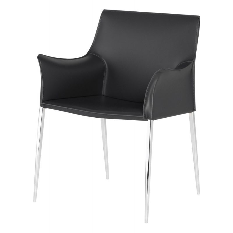 Nuevo - Colter Dining Chair Dark Grey - HGAR401