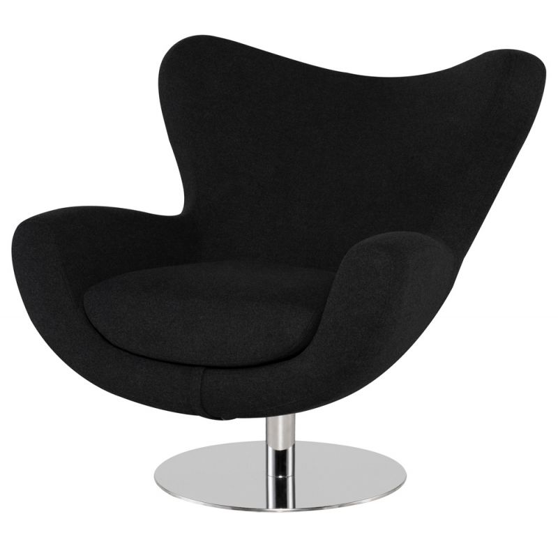 Nuevo - Conner Occasional Chair Dark Grey - HGDJ755