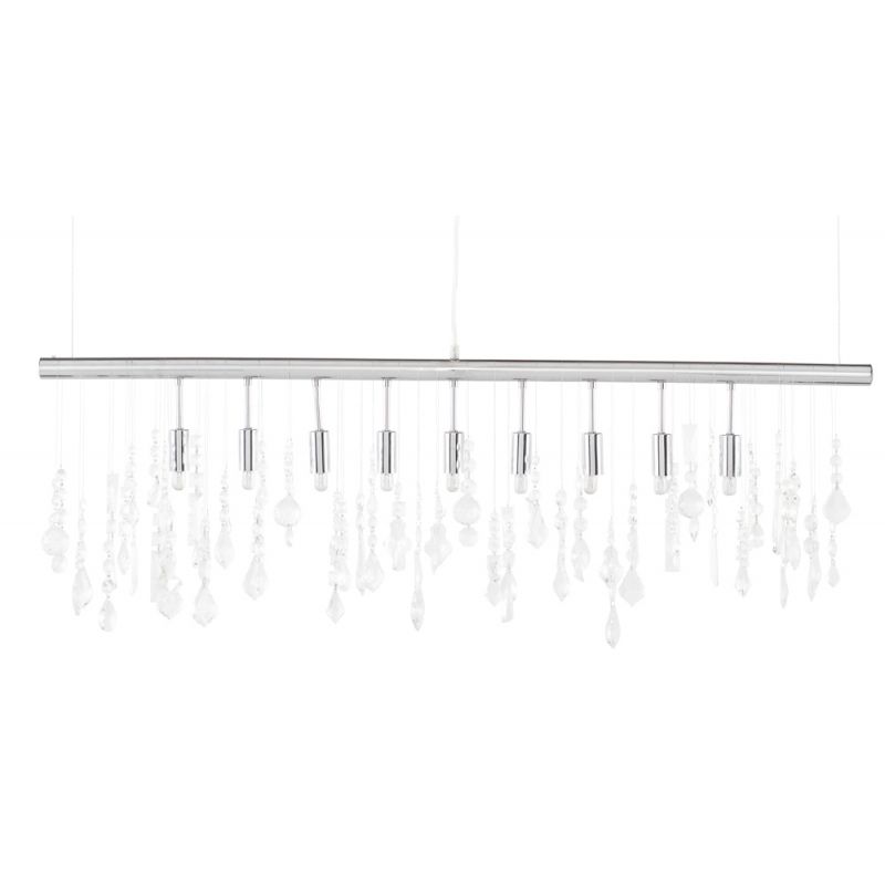 Nuevo - Crystal Linear Pendant Lighting Clear - HGML158