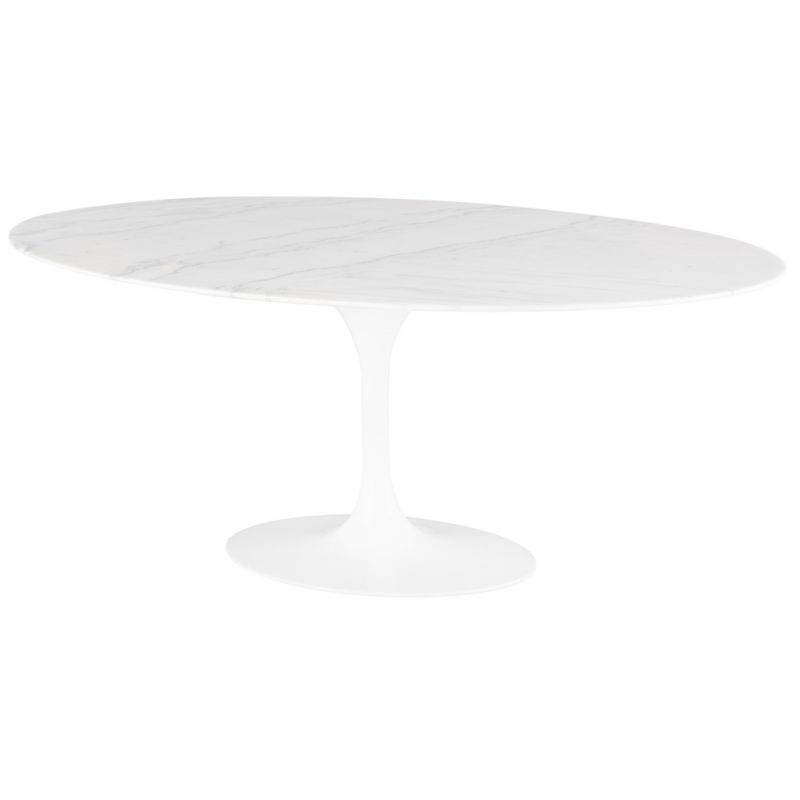 Nuevo - Echo Dining Table White - HGEM851