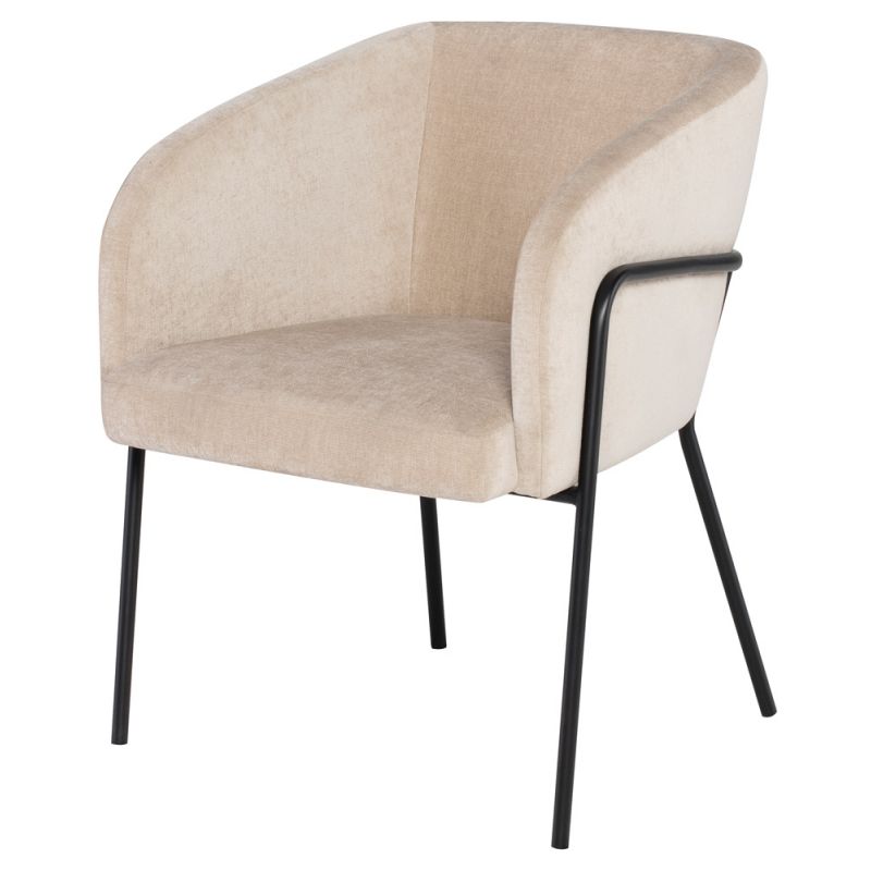Nuevo - Estella Dining Chair Almond - HGMV187