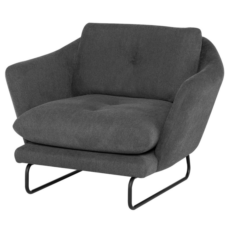 Nuevo - Frankie Single Seat Sofa Graphite - HGSC779