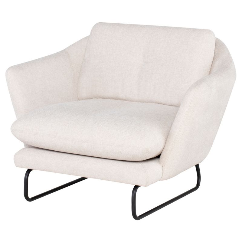 Nuevo - Frankie Single Seat Sofa Parchment - HGSC709