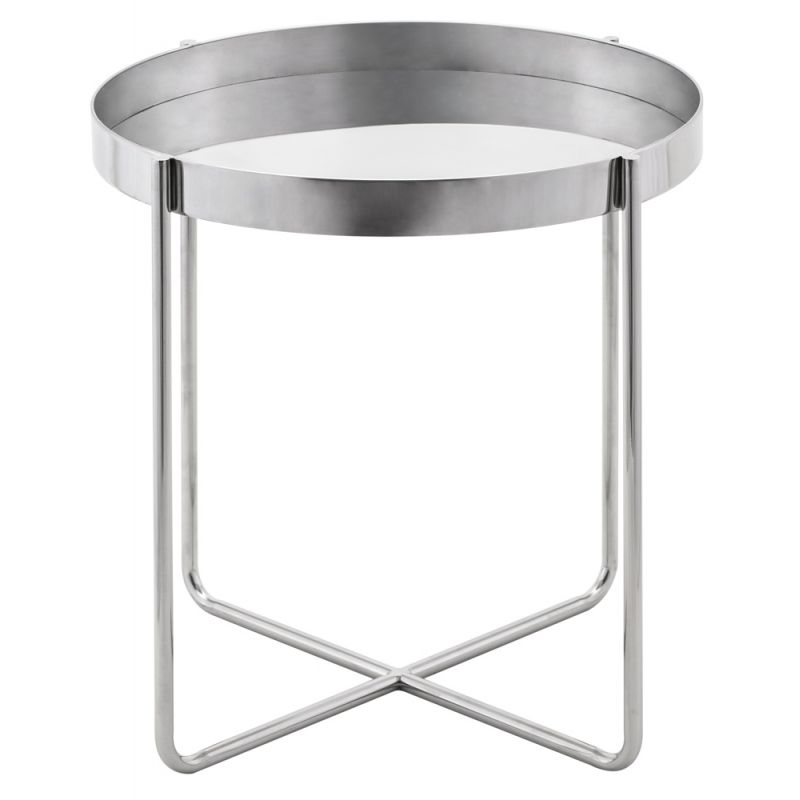 Nuevo - Gaultier Side Table Silver - HGDE123