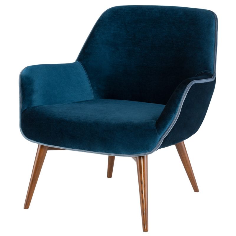 Nuevo - Gretchen Occasional Chair Midnight Blue - HGSC175