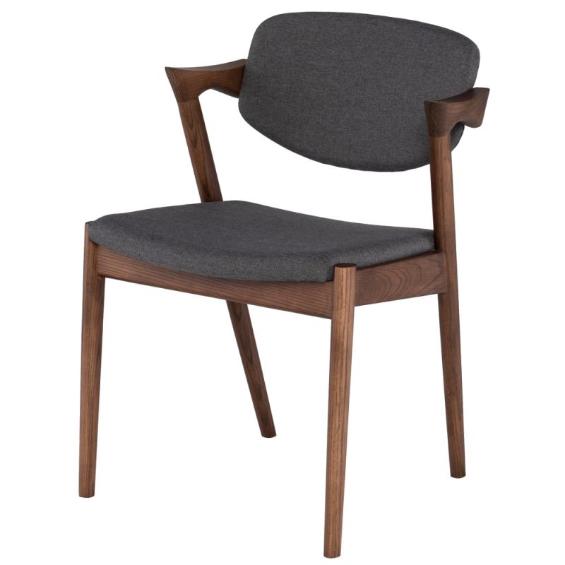 Nuevo - Kalli Dining Chair Dark Grey - HGEM772