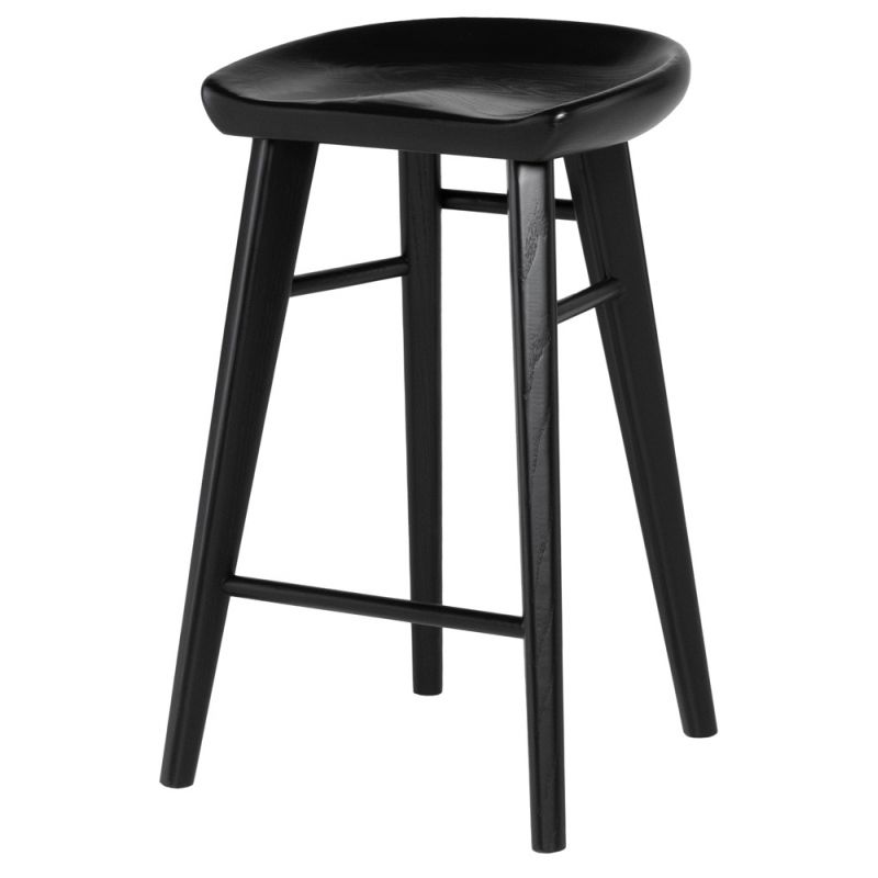 Nuevo - Kami Counter Stool Onyx - HGNH104