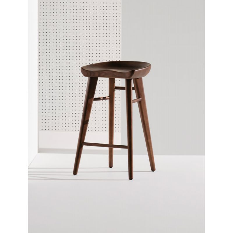 Nuevo - Kami Counter Stool Walnut - HGYU100