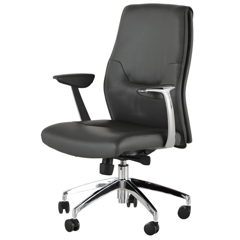 Nuevo - Klause Office Chair Grey - HGJL391