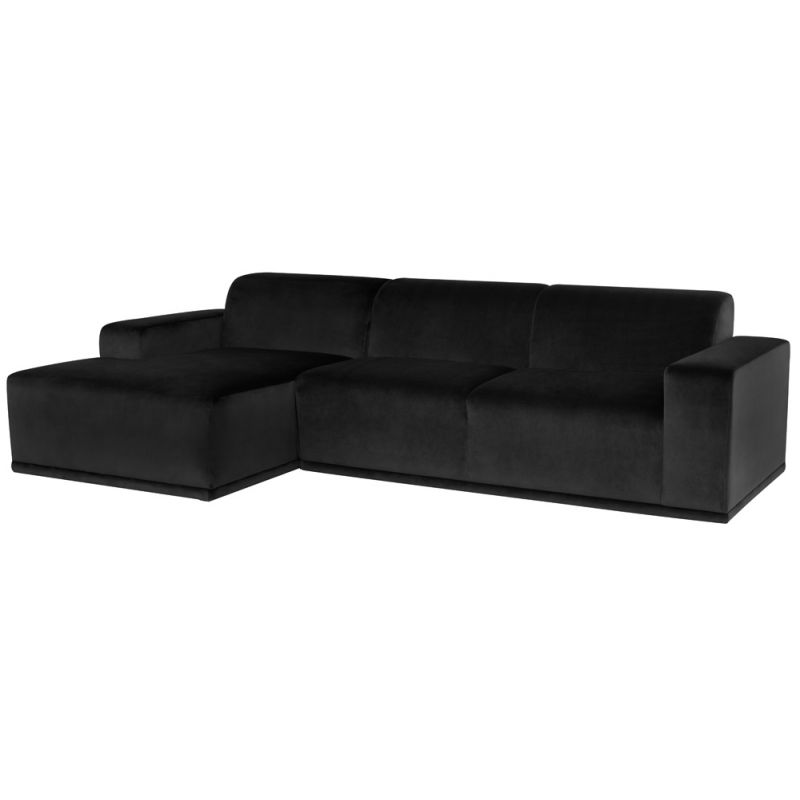 Nuevo - Leo Sectional Sofa Shadow Grey - HGSN141