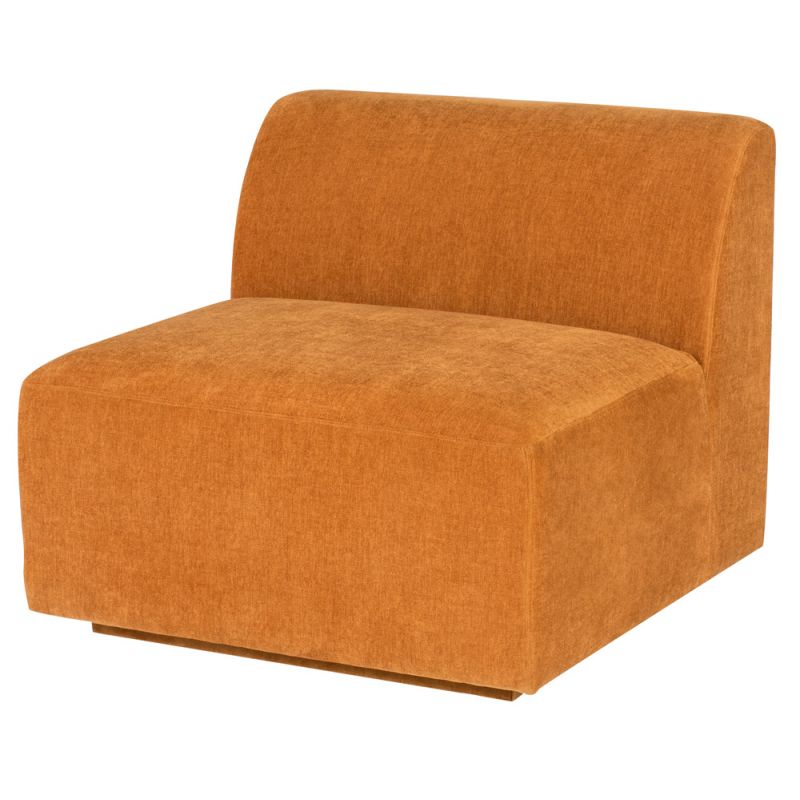 Nuevo - Lilou Modular Sofa Amber (Armless Seat) - HGSC877