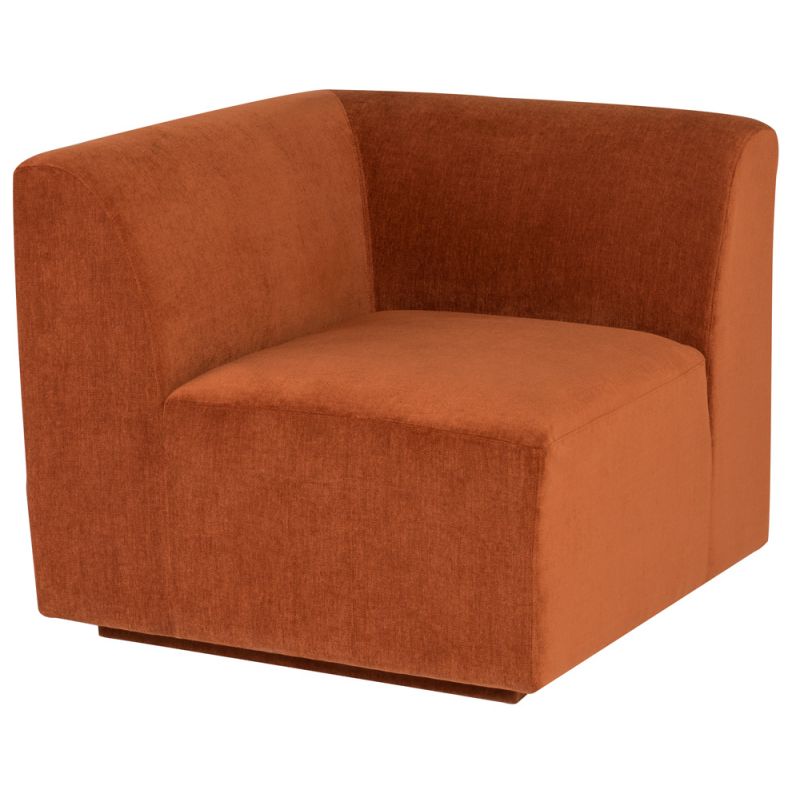 Nuevo - Lilou Modular Sofa Terracotta (Corner)  - HGSC867