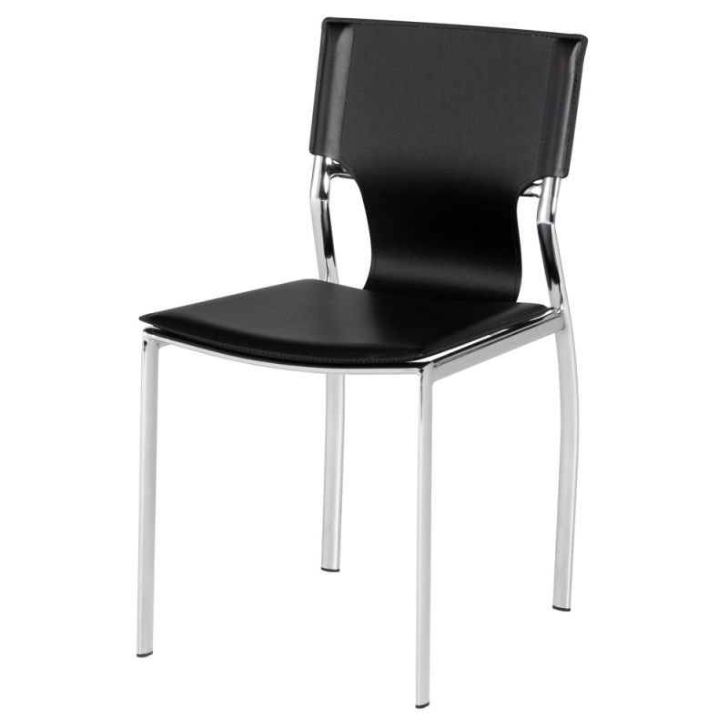 Nuevo - Lisbon Dining Chair Black - HGGA241