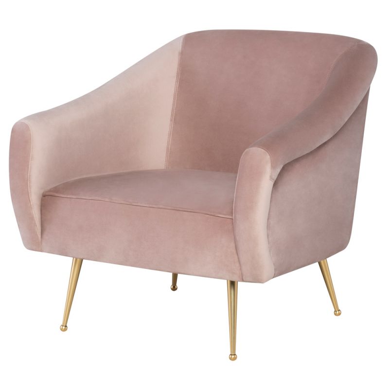 Nuevo - Lucie Occasional Chair Blush - HGSC391