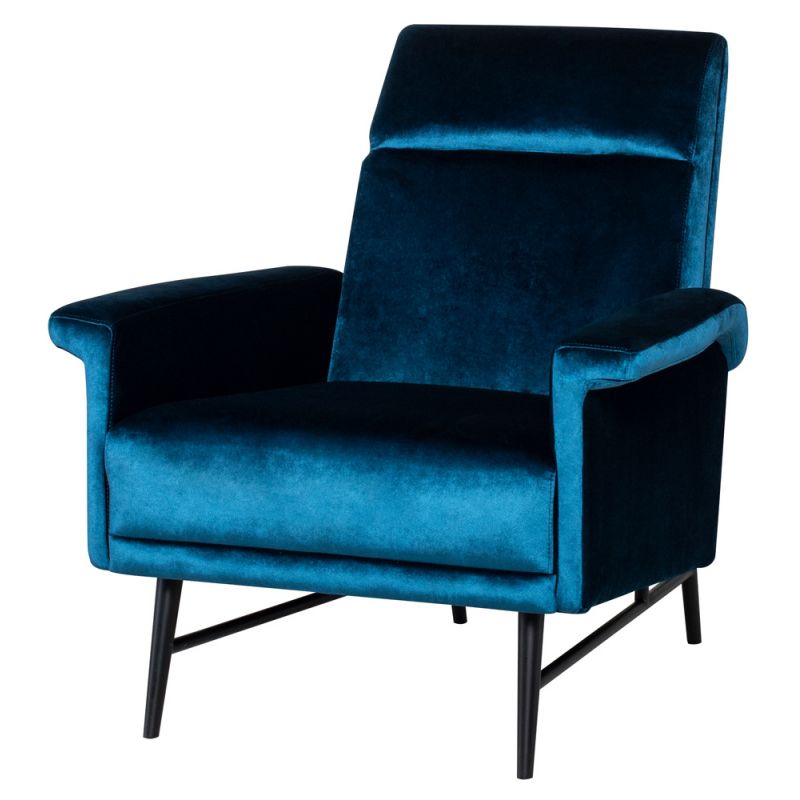Nuevo - Mathise Occasional Chair Midnight Blue - HGSC345