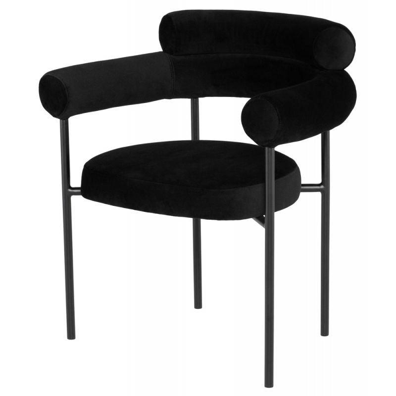 Nuevo - Portia Dining Chair Black - HGSN149