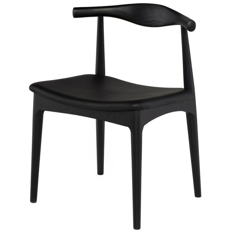 Nuevo - Saal Dining Chair Black - HGEM876