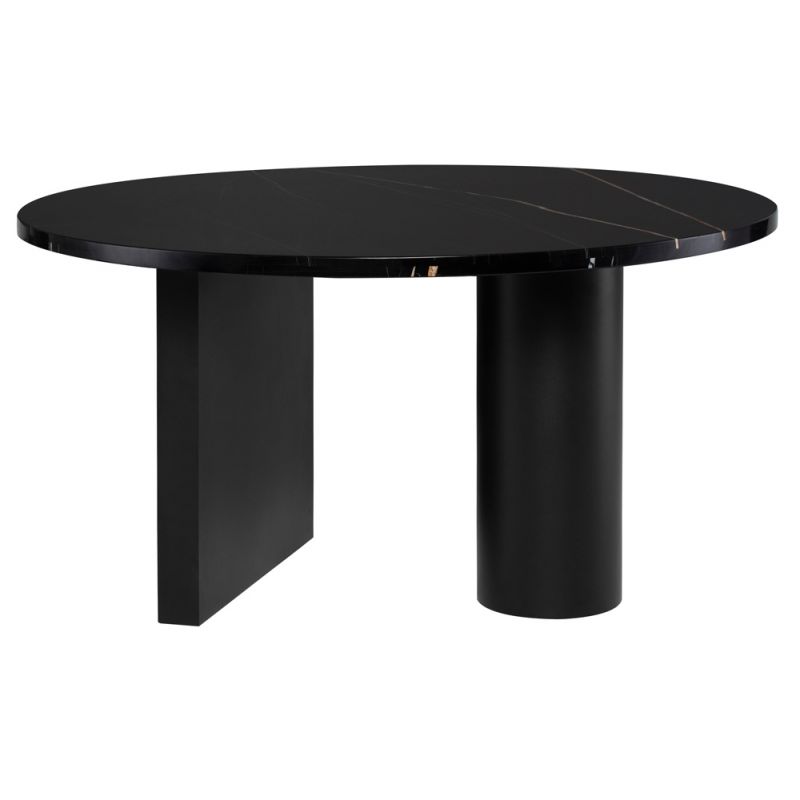 Nuevo - Stories Dining Table Noir - HGMM217