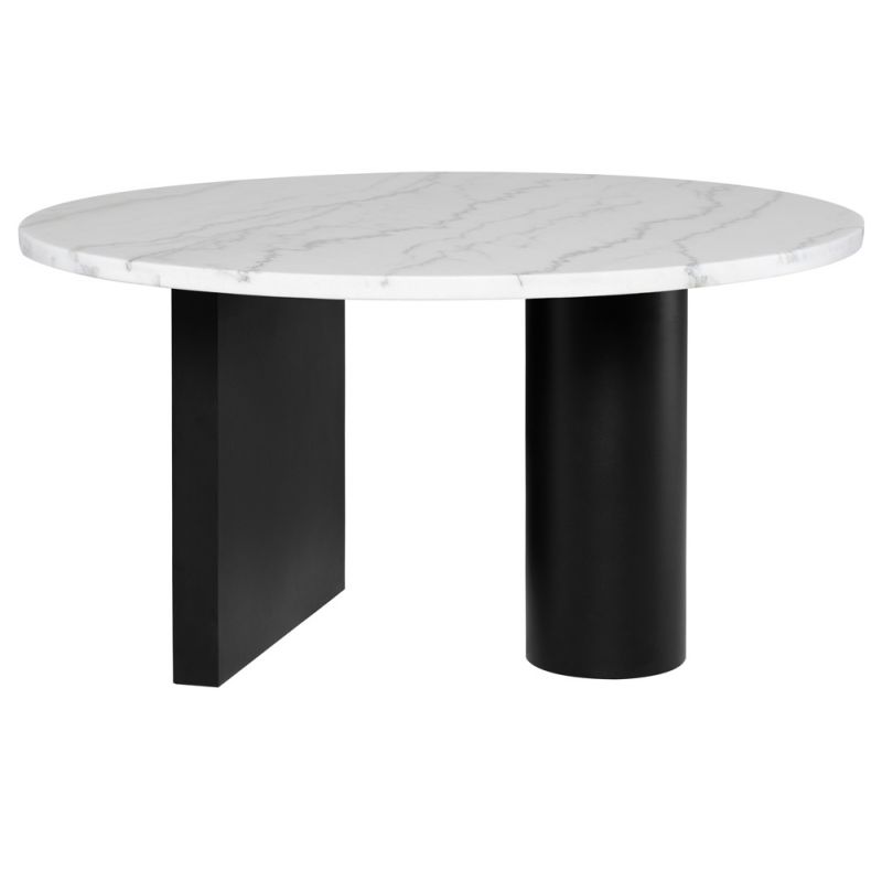 Nuevo - Stories Dining Table White - HGMM218