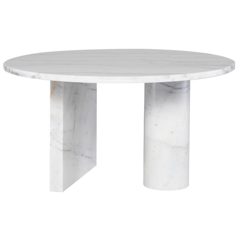 Nuevo - Stories Dining Table White - HGMM216