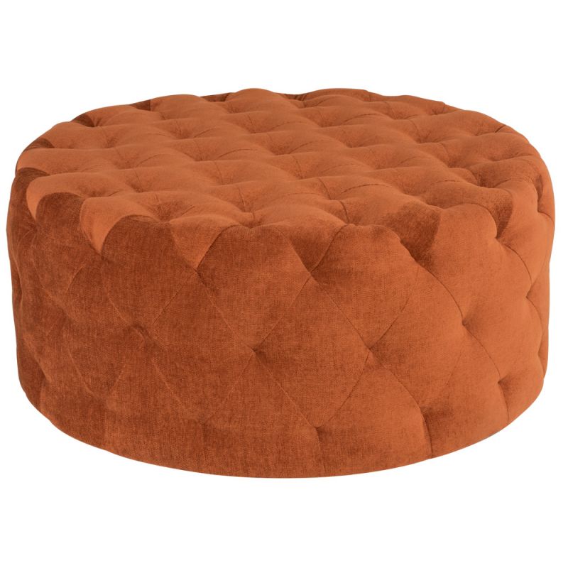 Nuevo - Tufty Ottoman Sofa Terracotta - HGSC823