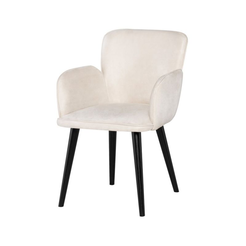 Nuevo - Willa  Dining Chair Champagne Microsuede - HGSN449