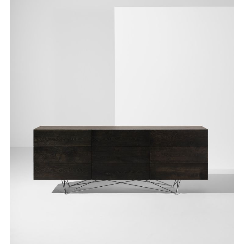 Nuevo - Zola Sideboard Cabinet Ebonized - HGSR464