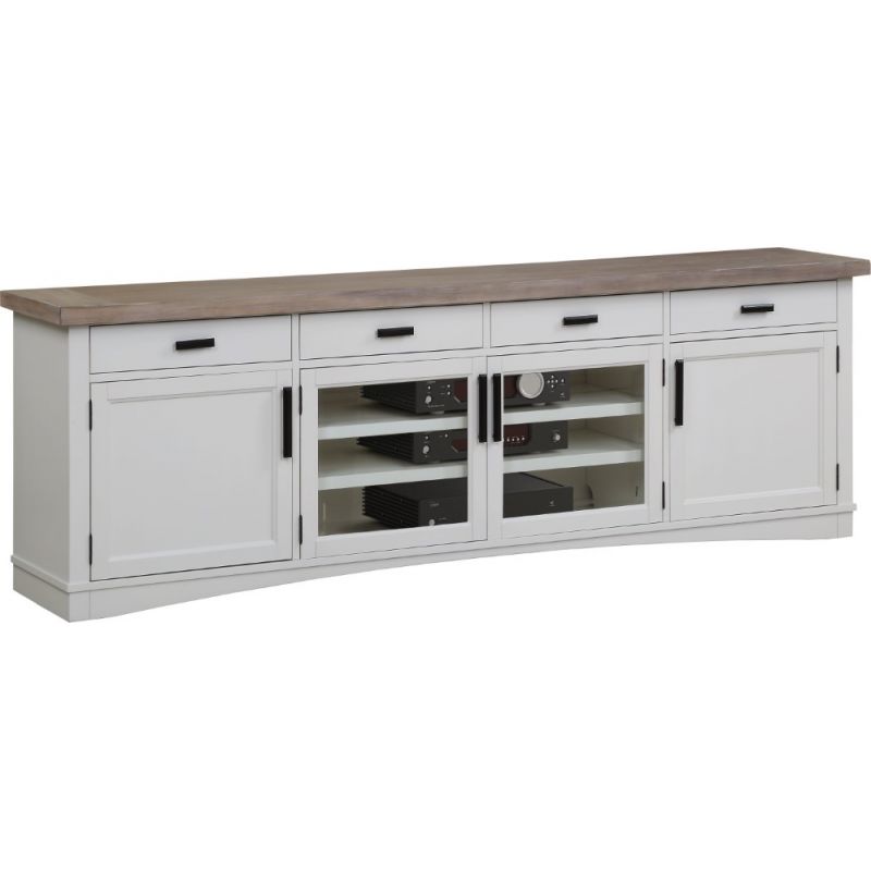 Parker House - Americana Modern 92 in. TV Console in Cotton - AME92-COT
