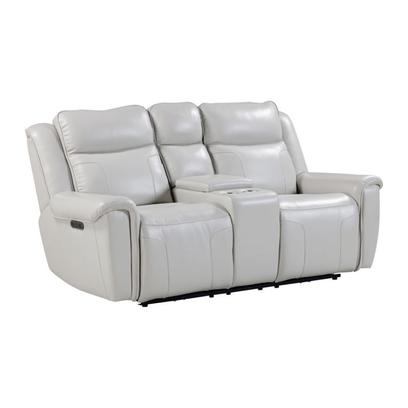 Parker House -  Atlantis - Whisper Ivory Power Zero Gravity Console Loveseat - MATL#822CPHZ-WSIV