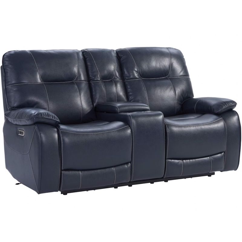 Parker House - Axel - Admiral Power Reclining Console Loveseat - MAXE#822CPH-ADM