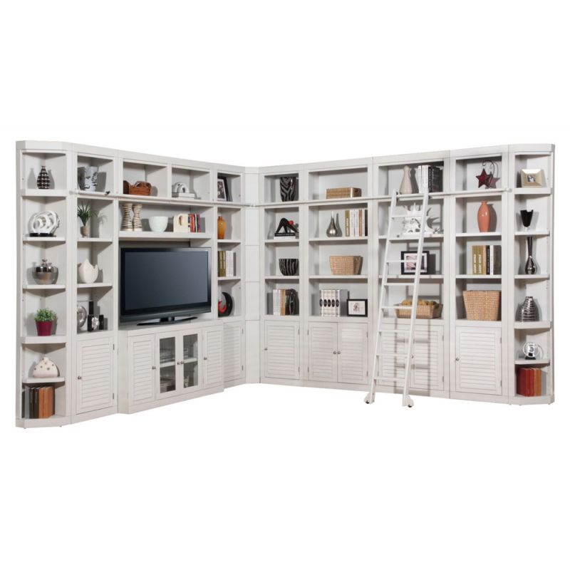 Parker House -  Boca 12 Piece L Shape Entertainment Wall - BOC-12PC-ENT-LWALL