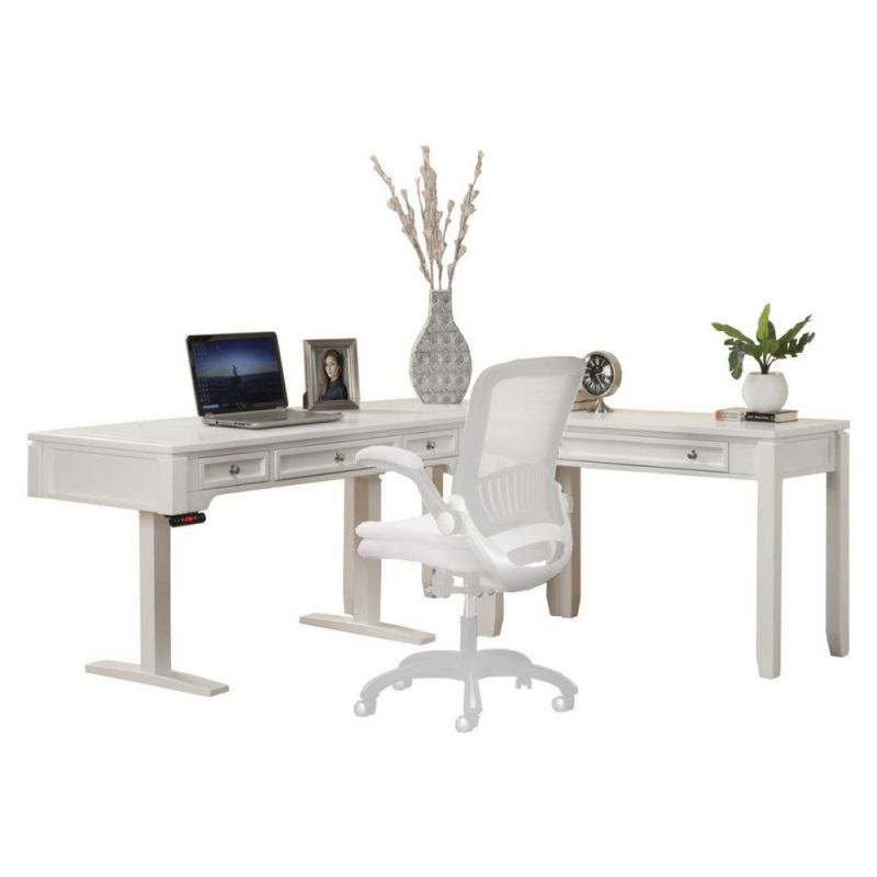 Parker House -  Boca Power Lift L Shape Desk - BOC-3PC-LIFT-LDESK