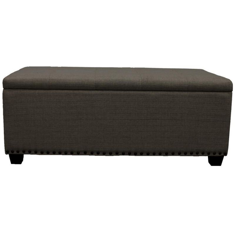 Parker House - Cameron Storage Bench in Seal - BCAM-BENCH-SEA