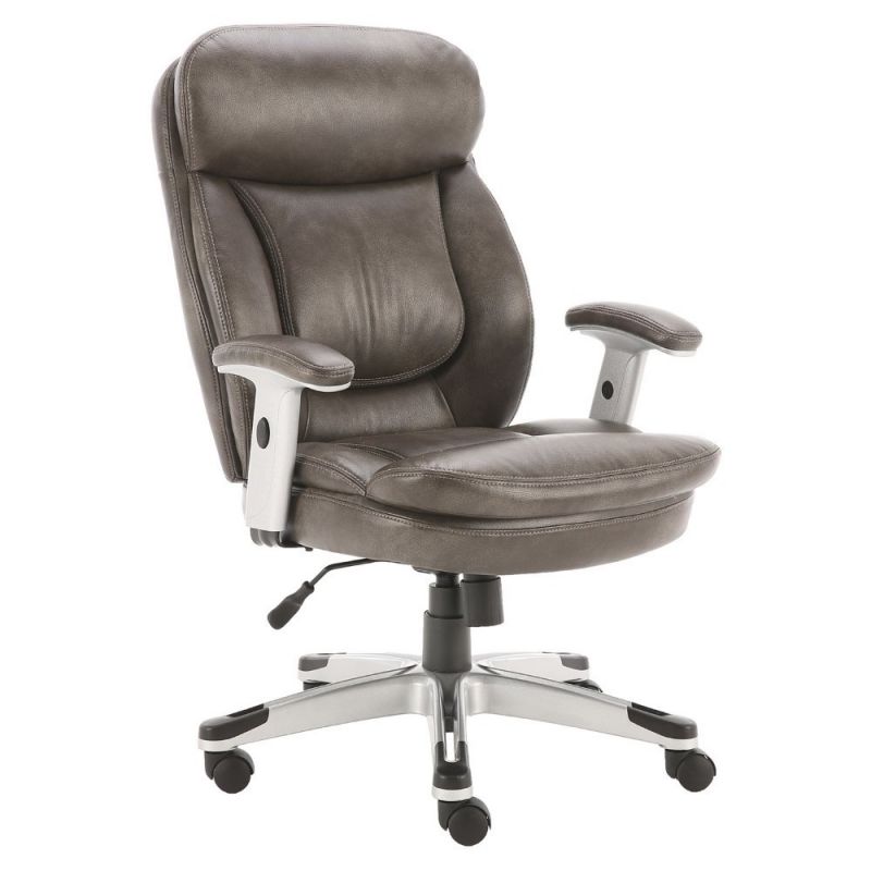 Parker House - Dc312-Ash - Desk Chair Fabric Desk Chair - DC312-ASH