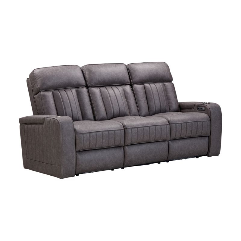 Parker House -  Equinox - Mercury Power Reclining Sofa with Drop Down Table - MEQU#834PH-MERC