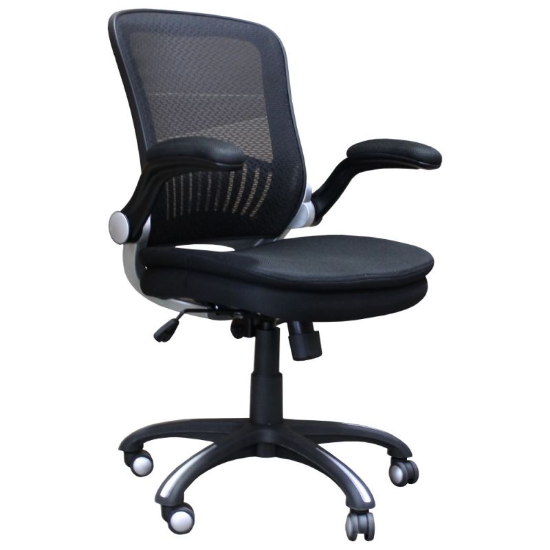 Parker House - Fabric Desk Chair in Black Color - DC301-BLK