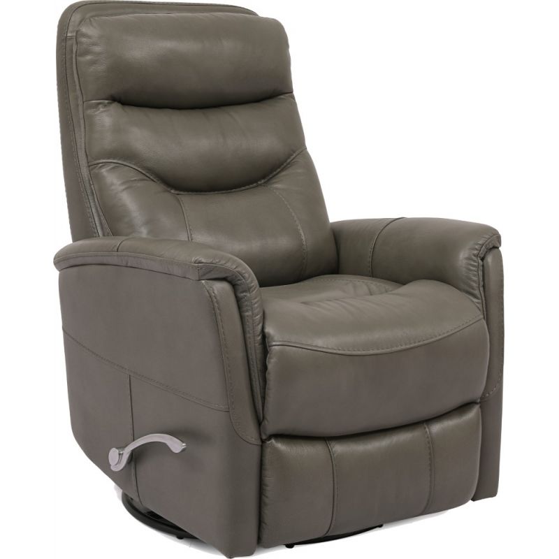 Parker House - Gemini Manual Swivel Glider Recliner in Ice - MGEM812GS-ICE