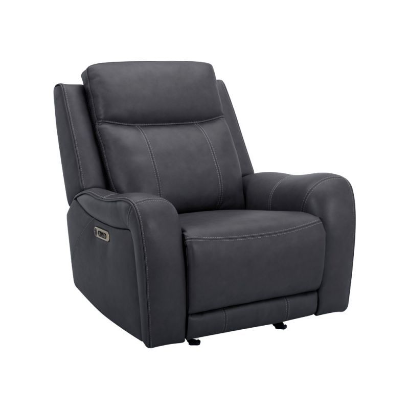 Parker House -  Haywood - Deep Charcoal Power Recliner - MHAY#812PH-DPCH