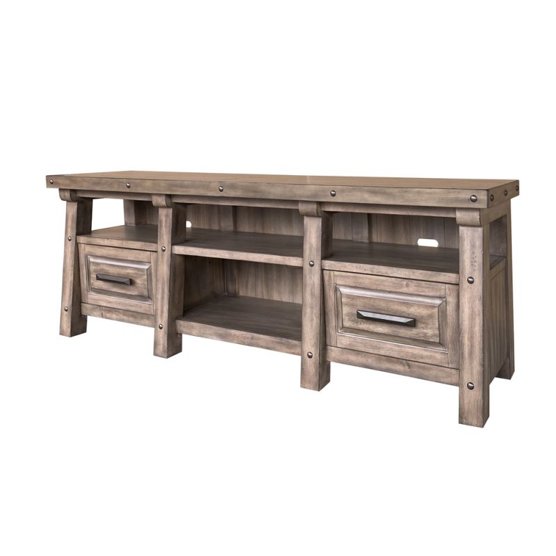 Parker House - Lodge 92 in. Entertainment Console - LOD#92_CLOSEOUT