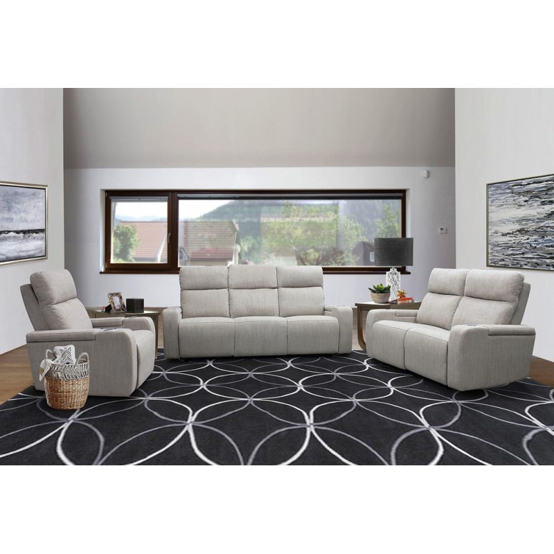 Parker House - Orpheus - Bisque Power Reclining Sofa Loveseat and Recliner - MORP-321TPH-BIS