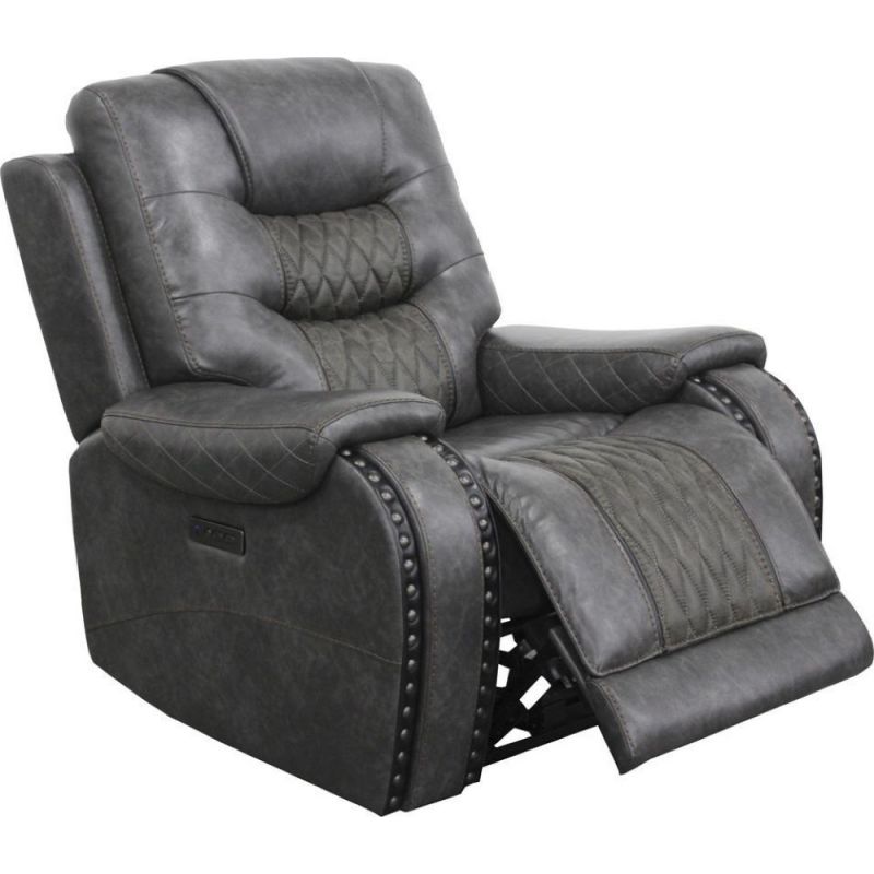 Parker House - Outlaw Power Recliner in Stallion - MOUT812PH-STA