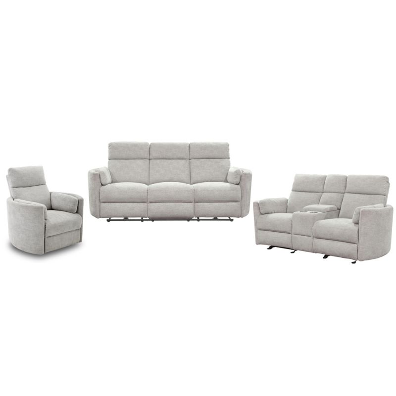 Parker House -  Radius - Mineral Power Reclining Sofa Loveseat and Recliner - MRAD-321P-MIN