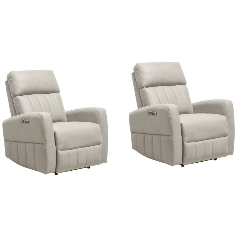 Parker House -  Rebel - Dianna Ivory Power Recliner (Set of 2) - MREB#812PH-2-DIVO_CLOSEOUT