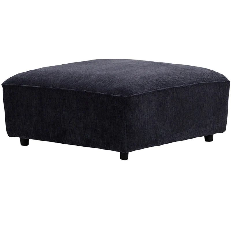 Parker House - Recess - Reptile Blue Ottoman with Casters - SREC#900-RPBL