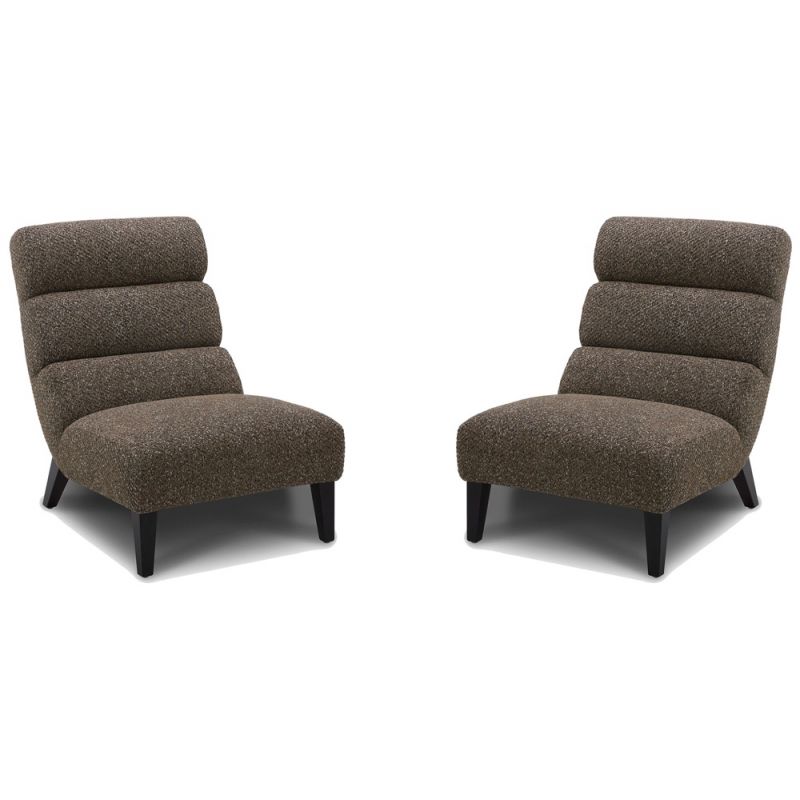 Parker House -  Scoop - Rocky Road Accent Chair (Set of 2) - SSCP#912-2-RKRD