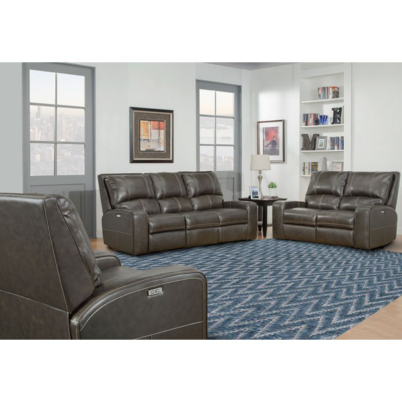 Parker House - Swift - Twilight Power Reclining Sofa Loveseat and Recliner - MSWI-321PH-TWI_CLOSEOUT