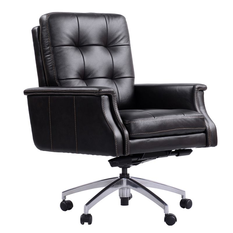 Parker House - Dc#128 Verona Coffee - Leather Desk Chair - DC#128-VCO_CLOSEOUT