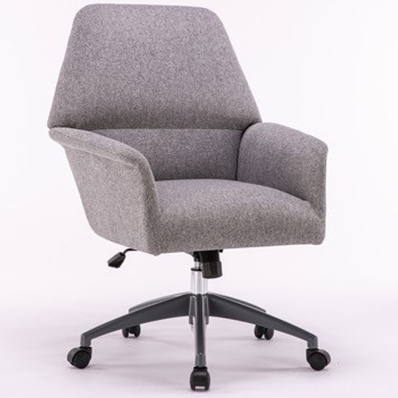Parker House - Dc500 - Mega Grey Fabric Desk Chair - DC#500-MEG