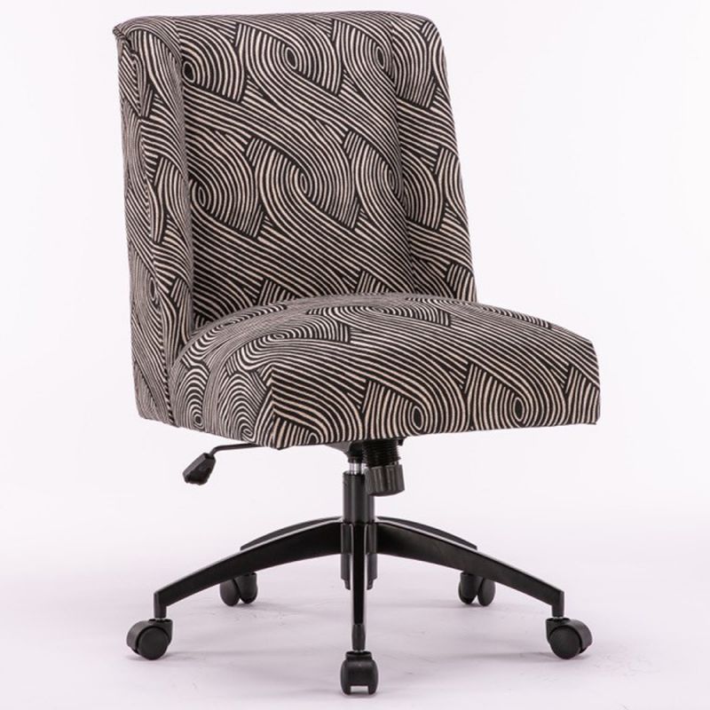 Parker House - Dc503 - Maze Ebony Fabric Desk Chair - DC#503-MZE