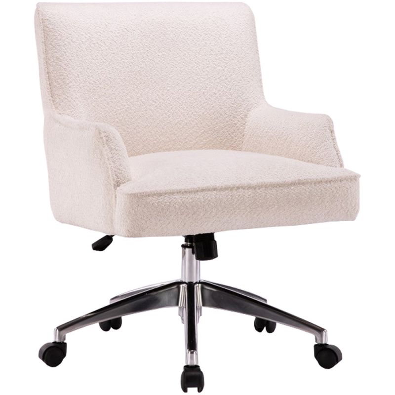 Parker House - Dc504 - Himalaya Ivory Fabric Desk Chair - DC#504-HMI